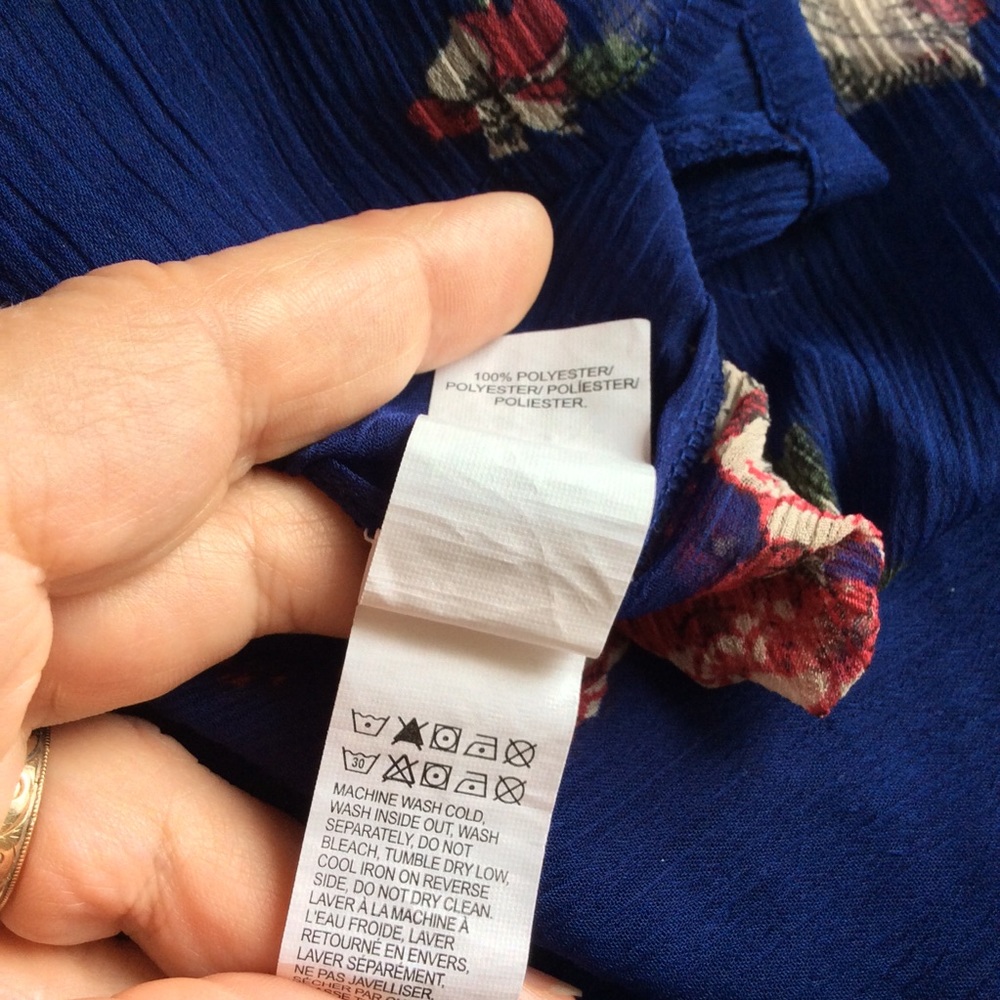 Lucky Brand Floral Blouse - Picture 5 of 7